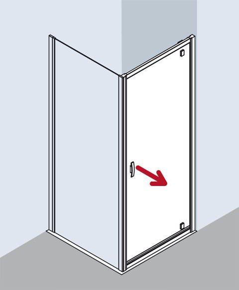 Kermi IBIZA 2000 Schwingtür mit versetztem Drehpunkt I2 KOD-I2KOD075171AKM Kermi IBIZA 2000 Schwingtür mit versetztem Drehpunkt I2 KOD-I2KOD075171AKM