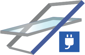 Elektro Schwingfenster