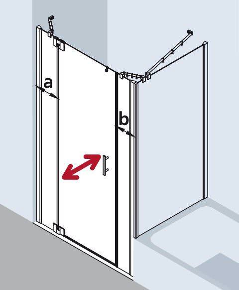Kermi Filia XP Pendeltür 1-flügelig mit Festfeldern FX 1GR/L-FX1GR11018VAKM Kermi Filia XP Pendeltür 1-flügelig mit Festfeldern FX 1GR/L-FX1GR11018VAKM