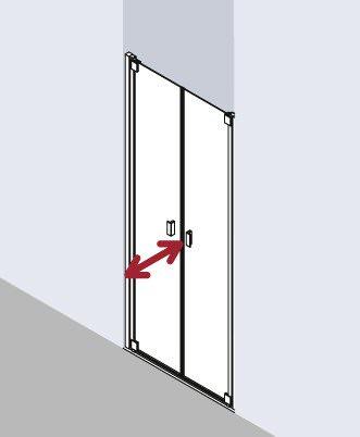 Kermi RAYA Pendeltür RA PTD-RAPTD075181AKM