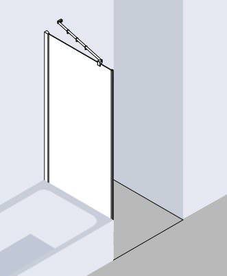 Kermi Filia XP Seitenwand verkürzt neben Badewanne FX TVD-FXTVD07516VAKM Kermi Filia XP Seitenwand verkürzt neben Badewanne FX TVD-FXTVD07516VAKM