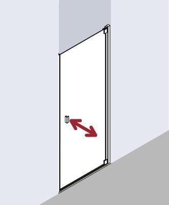 Kermi RAYA Pendeltür 1-flügelig RA 1WR/L-RA1WR075181AKM Kermi RAYA Pendeltür 1-flügelig RA 1WR/L-RA1WR075181AKM