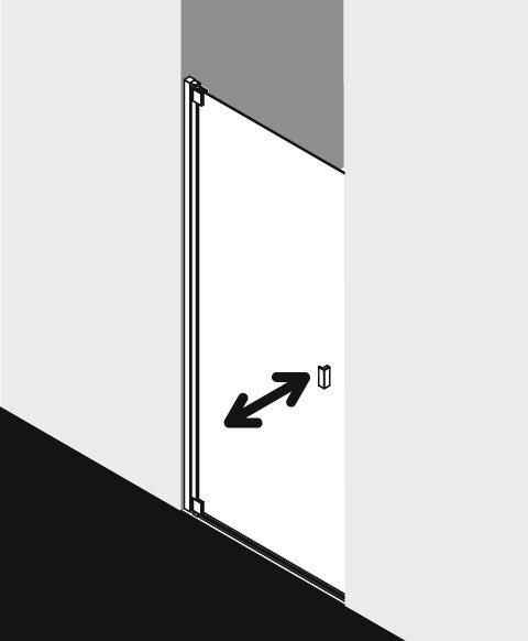 Kermi RAYA Pendeltür 1-flügelig RA 1TR/L-RA1TR075181AKM Kermi RAYA Pendeltür 1-flügelig RA 1TR/L-RA1TR075181AKM