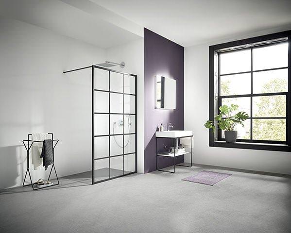 Kermi Walk-In XD Dark Edition WW-XDWW1090203PKM