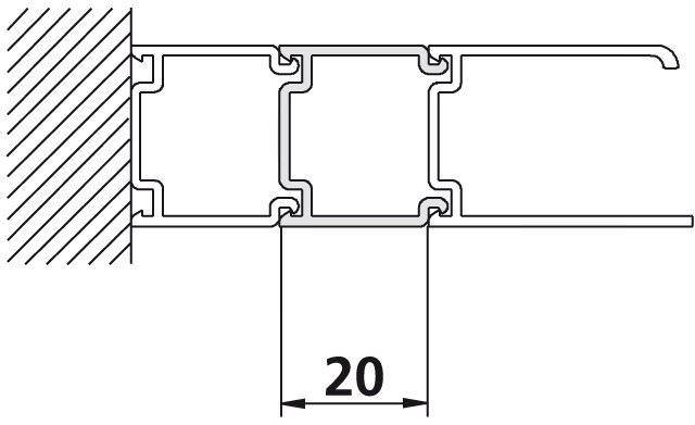 Kermi IBIZA 2000 Stockverbreiterung-ZDSVSVPI21851KM