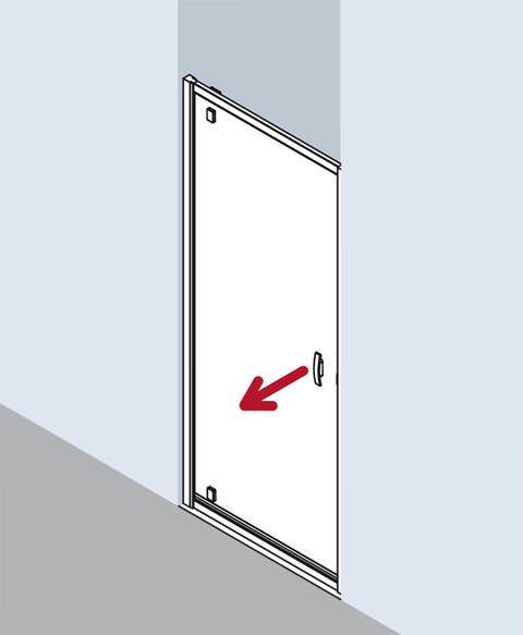 Kermi IBIZA 2000 Schwingtür mit versetztem Drehpunkt I2 KOD-I2KOD075171AKM Kermi IBIZA 2000 Schwingtür mit versetztem Drehpunkt I2 KOD-I2KOD075171AKM