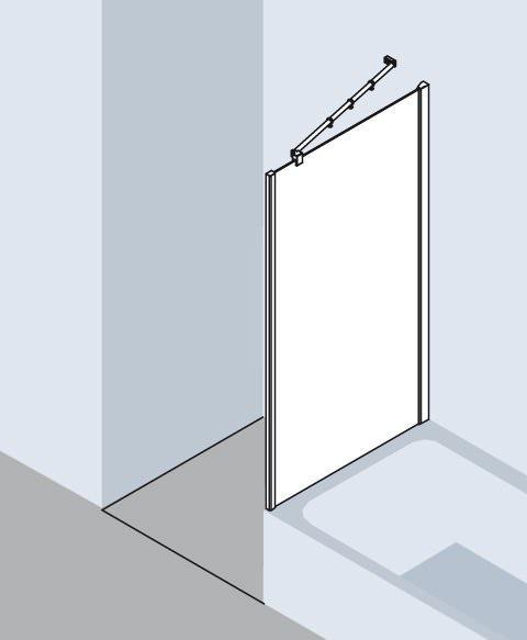 Kermi Filia XP Seitenwand verkürzt auf Badewanne FX UVD-FXUVD07516VAKM Kermi Filia XP Seitenwand verkürzt auf Badewanne FX UVD-FXUVD07516VAKM
