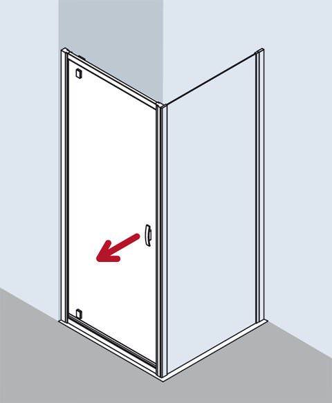 Kermi IBIZA 2000 Schwingtür mit versetztem Drehpunkt I2 KOD-I2KOD075171AKM Kermi IBIZA 2000 Schwingtür mit versetztem Drehpunkt I2 KOD-I2KOD075171AKM