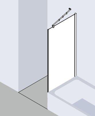 Kermi Filia XP Seitenwand verkürzt neben Badewanne FX TVD-FXTVD07516VAKM Kermi Filia XP Seitenwand verkürzt neben Badewanne FX TVD-FXTVD07516VAKM