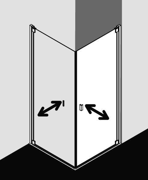 Kermi RAYA Pendeltür 1-flügelig RA 1KR/L-RA1KR075181AKM Kermi RAYA Pendeltür 1-flügelig RA 1KR/L-RA1KR075181AKM