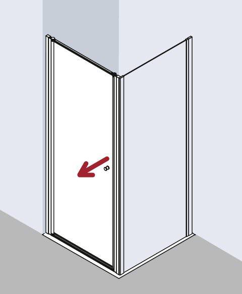 Kermi IBIZA 2000 Schwingtür I2 STW-I2STW075171AKM Kermi IBIZA 2000 Schwingtür I2 STW-I2STW075171AKM