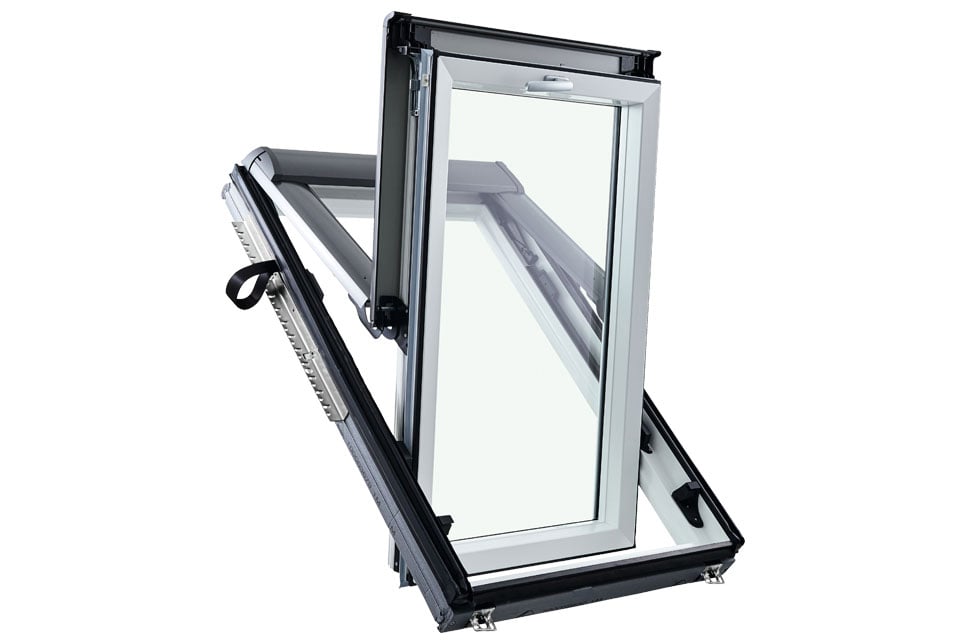 Roto Designo Heat Klapp-Schwingfenster R8 Kunststoff-2036621M Roto Designo Heat Klapp-Schwingfenster R8 Kunststoff-2036621M