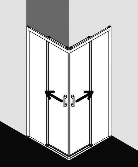 Kermi PEGA Eckeinstieg 2-teilig bodenfrei Gelittüren PE C2R/L-PEC2L08018VAKM Kermi PEGA Eckeinstieg 2-teilig bodenfrei Gelittüren PE C2R/L-PEC2L08018VAKM