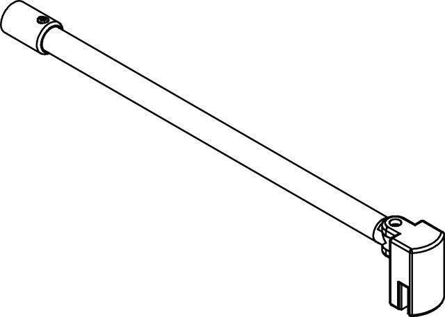 Kermi PEGA Haltestange 1200 Silber Hochglanz-ZDSSS90PE120VK