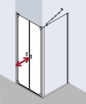 Kermi RAYA Pendeltür RA PTD-RAPTD075181AKM