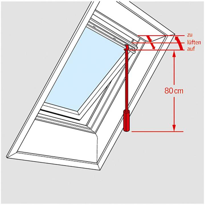 VELUX ZCZ 080 Bedienungsstange 80 cm-ZCZ080