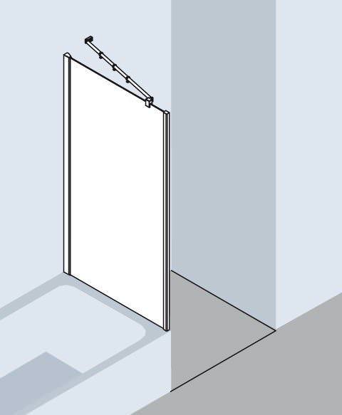 Kermi Filia XP Seitenwand verkürzt auf Badewanne FX UVD-FXUVD07516VAKM Kermi Filia XP Seitenwand verkürzt auf Badewanne FX UVD-FXUVD07516VAKM