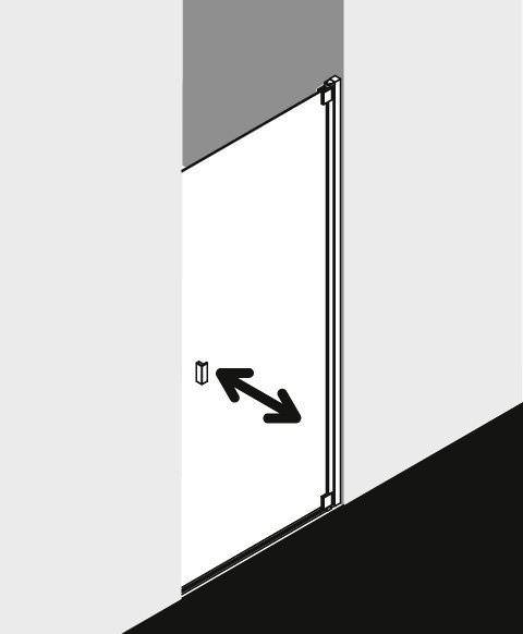 Kermi RAYA Pendeltür 1-flügelig RA 1TR/L-RA1TR075181AKM Kermi RAYA Pendeltür 1-flügelig RA 1TR/L-RA1TR075181AKM