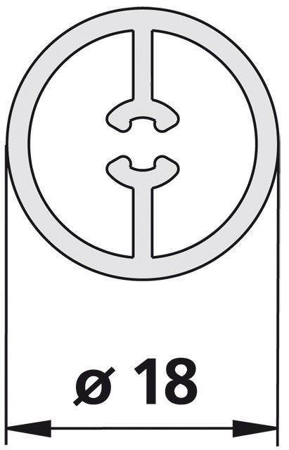 Kermi Rohr Pega RRVR1 0700 SIHG 0700 Silber Hochglanz-ZDRRVR1PE070VK