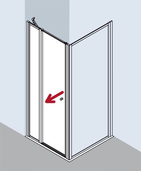 Kermi NOVA 2000 Schwingtür mit Festfeld N2 SFW-N2SFW0751711KM Kermi NOVA 2000 Schwingtür mit Festfeld N2 SFW-N2SFW0751711KM